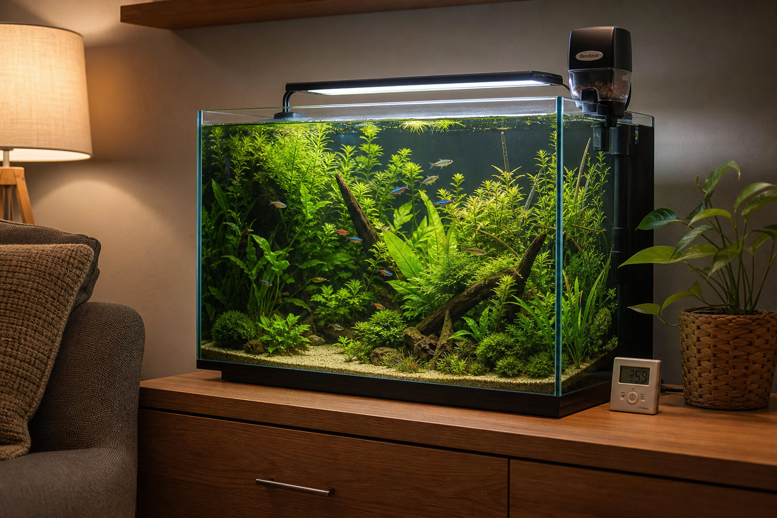 Going on Vacation? How to Keep Your Planted Tank Alive While You're Away
