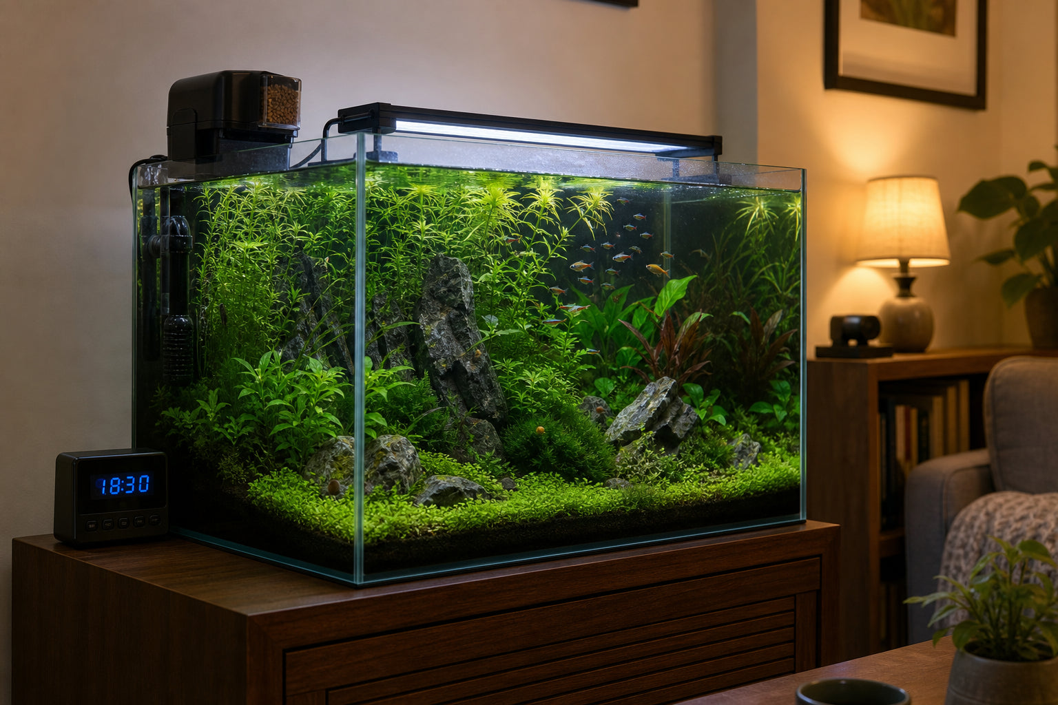 Going on Vacation? How to Keep Your Planted Tank Alive While You're Away