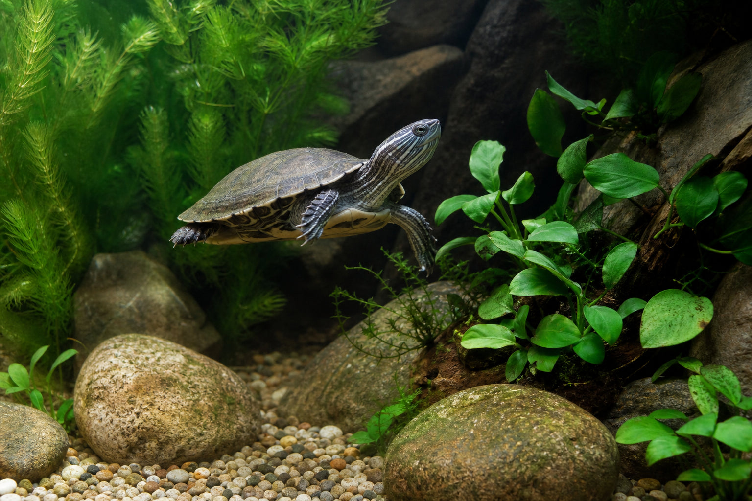 Best Live Plants for Turtle Tanks: Safe & Hardy Species
