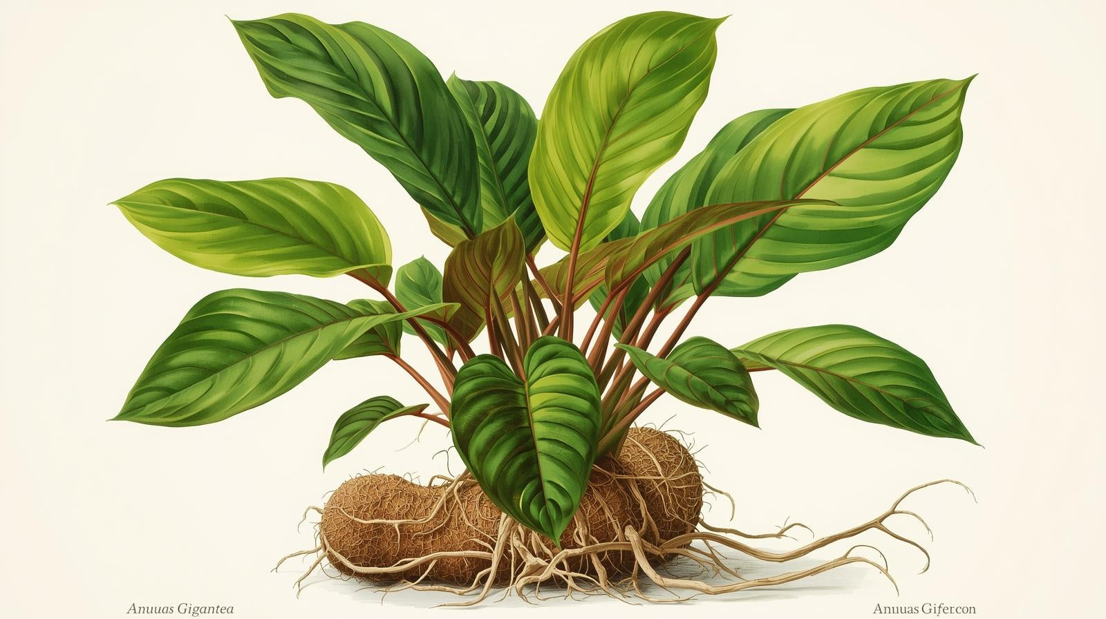 Anubias Gigantea – Live Freshwater Aquarium Plant product photo