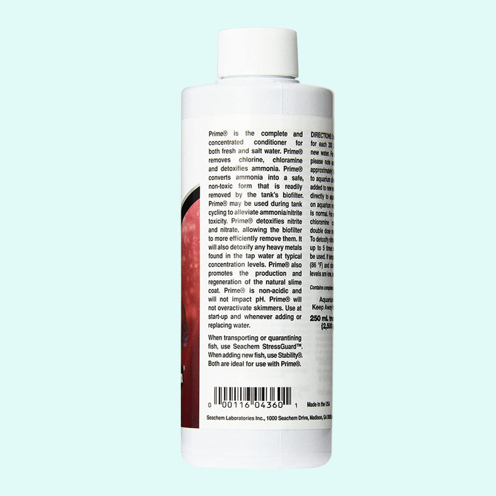 SeaChem Prime Water Conditioner 50ml 100ml 250ml
