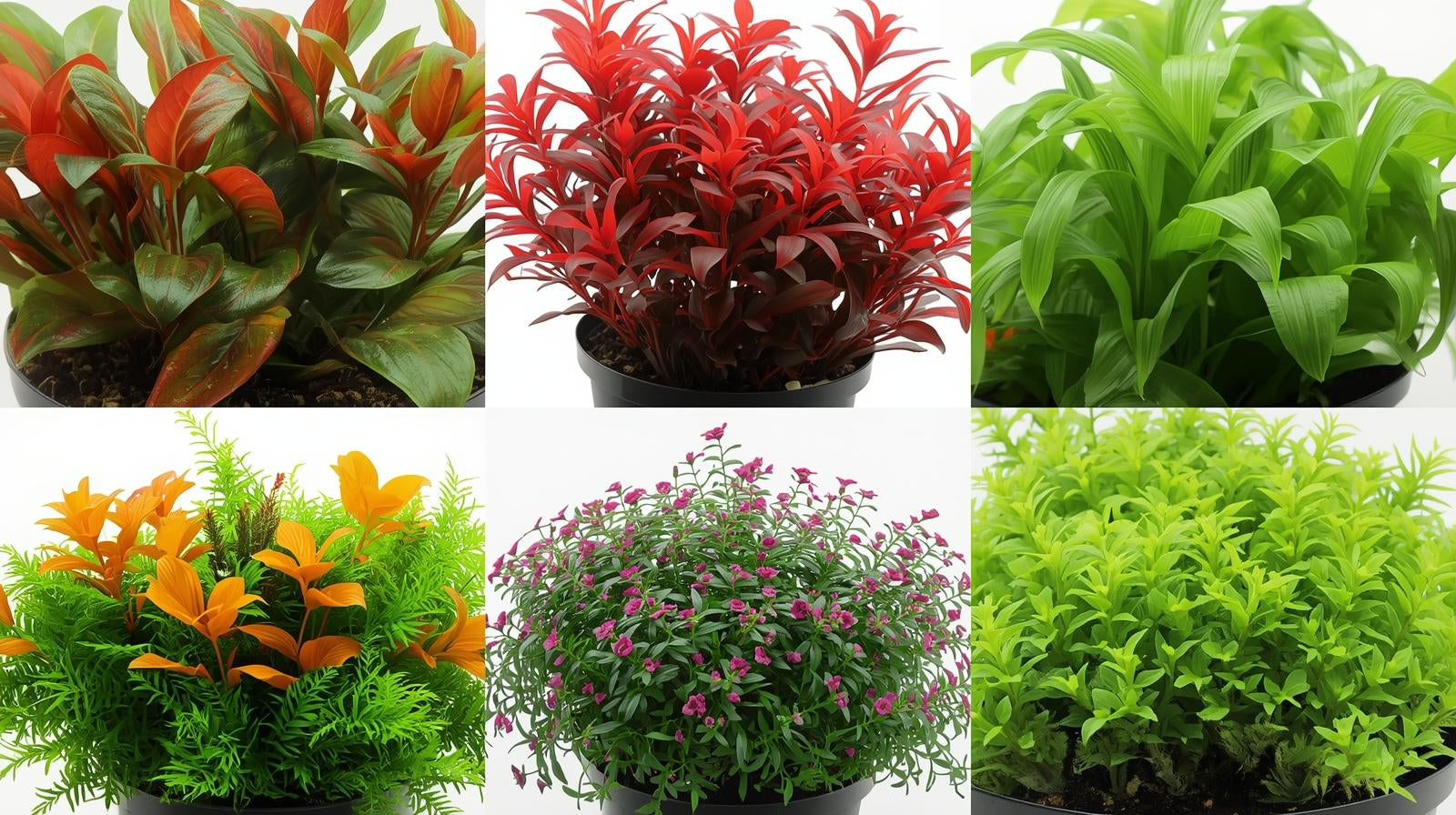 Bright Color Aquarium Plant Bundle plant care and growth