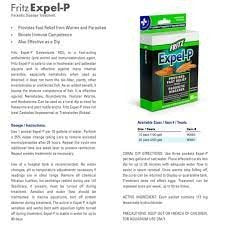 Fritz Expel-P – Internal Parasite Treatment for Freshwater & Saltwater Aquariums
