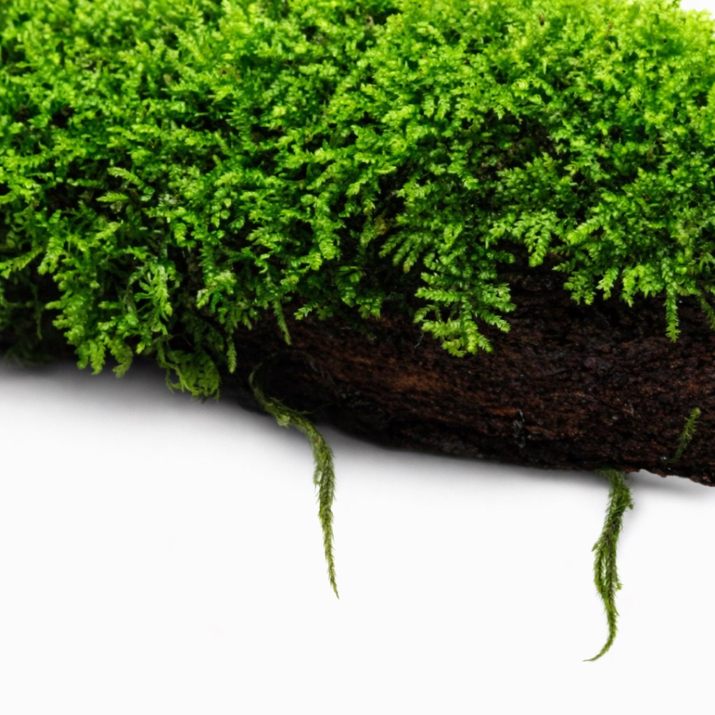 Moss On Wood – Live Aquarium Moss Attached to Natural Driftwood