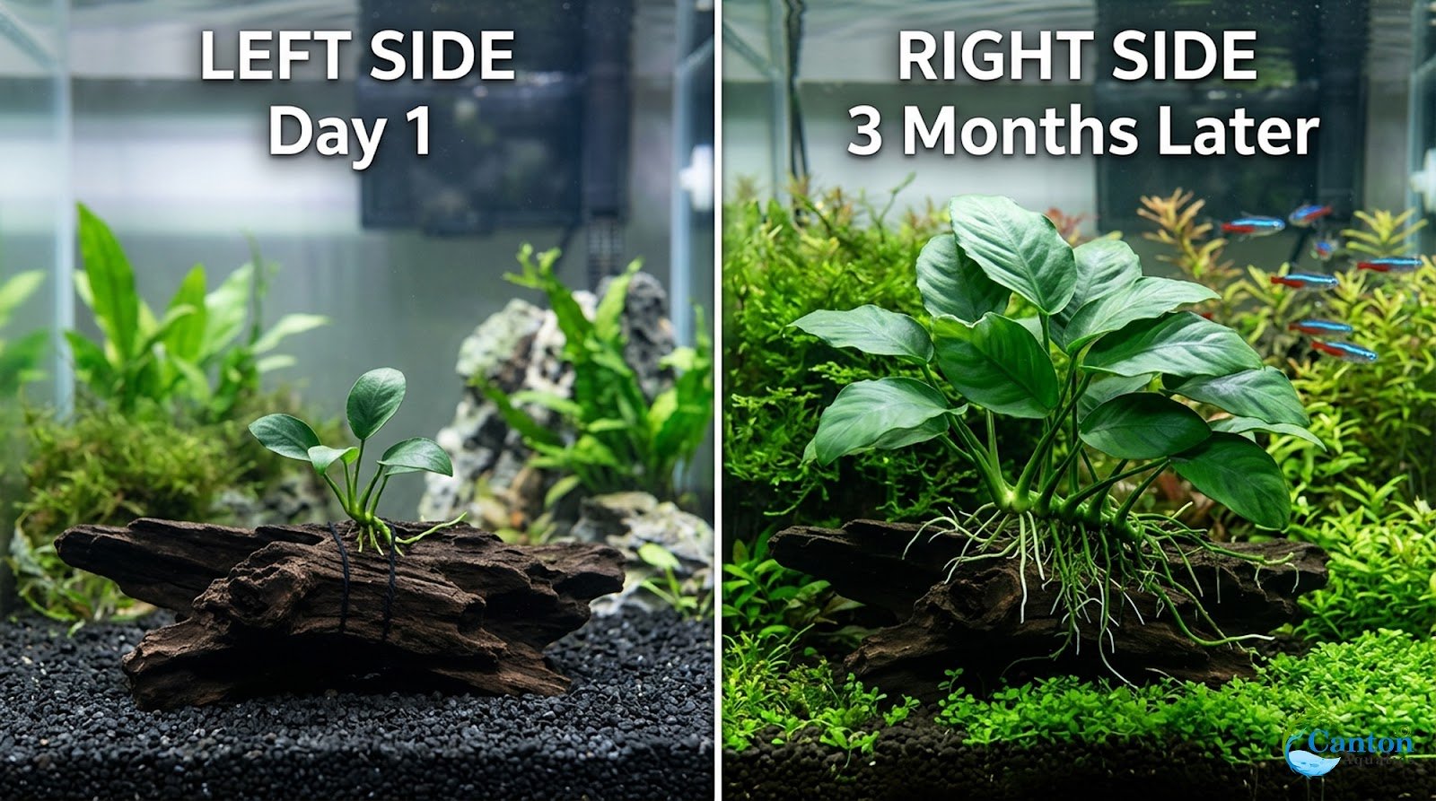 Anubias Starter Bundle (3-Pack) – Medium to Large