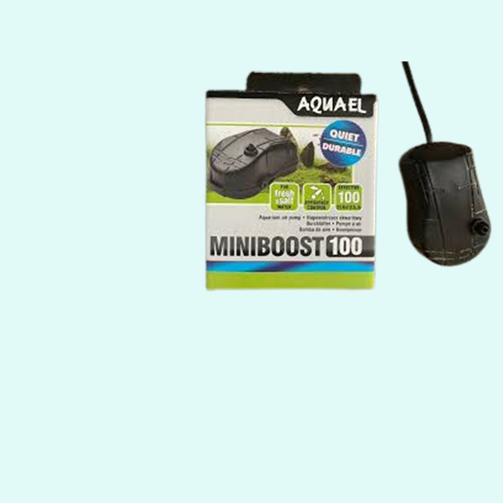 AquaEl Miniboost 100 Air Pump – Compact, Efficient Aquarium Aeration