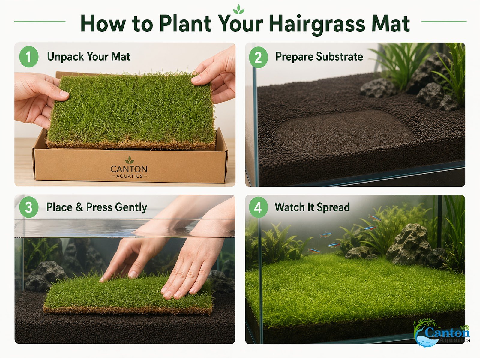 Dwarf Hairgrass Eleocharis Mat