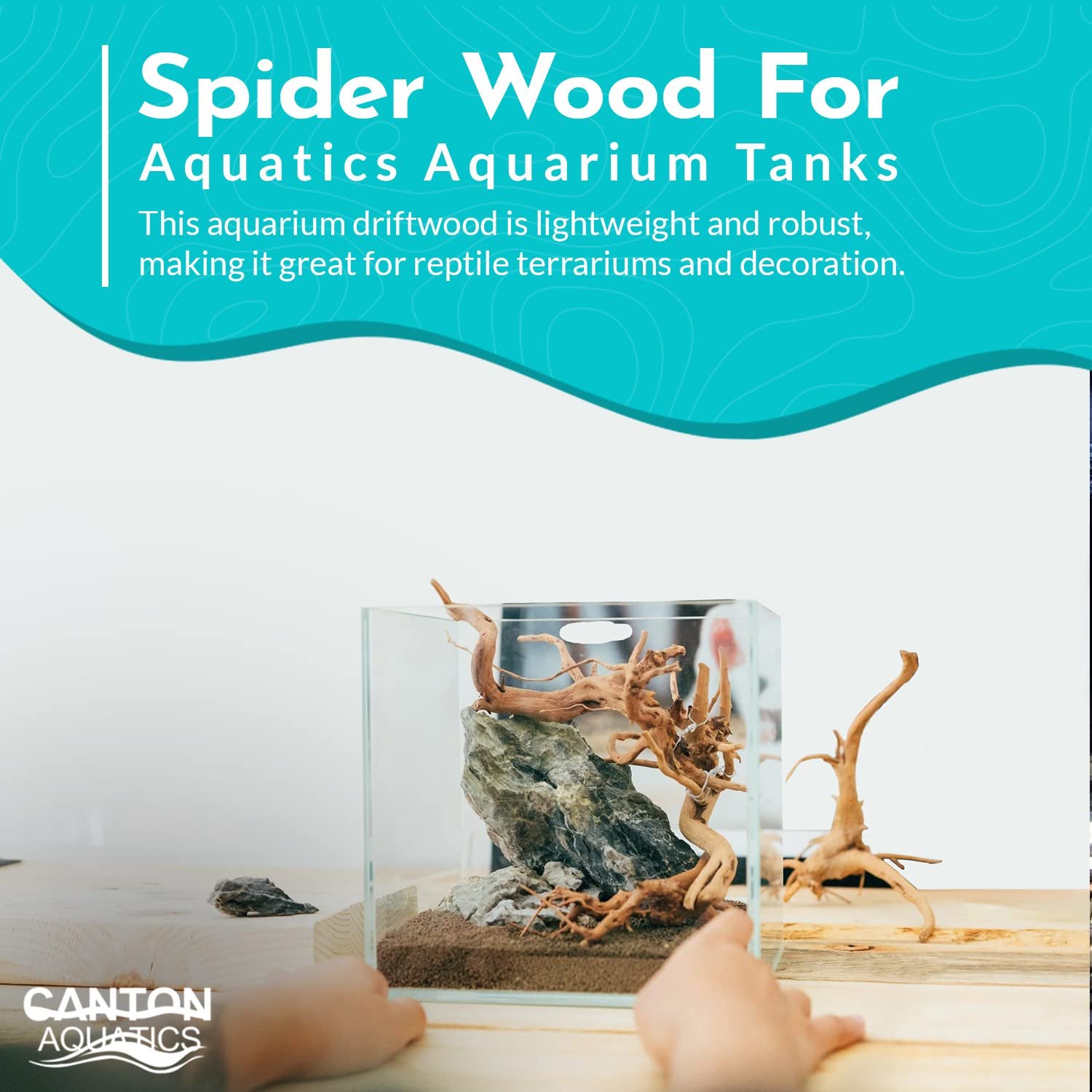 Aquarium Hardscape DriftWood: SpiderWood