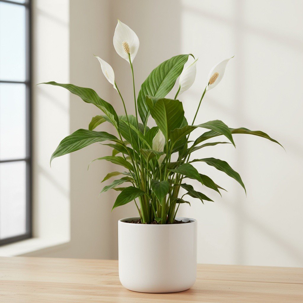Brazilian Sword “Peace Lily” (Spathiphyllum sp)