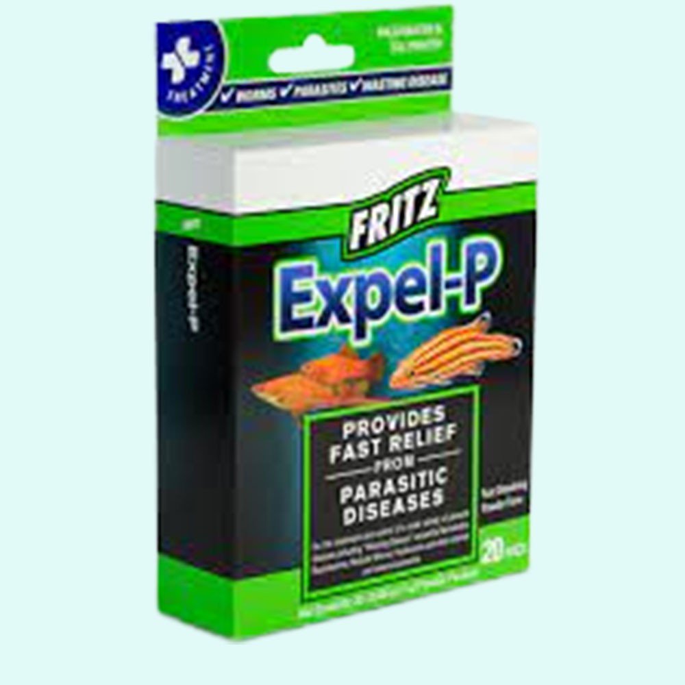 Fritz Expel-P – Internal Parasite Treatment for Freshwater & Saltwater Aquariums