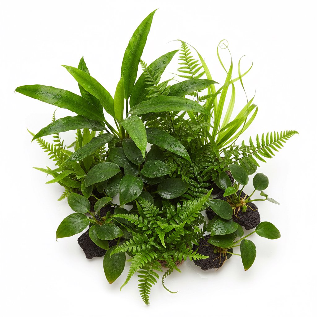 Cichlid-Friendly Live Plant Pack – Large Hardy Aquarium Plants (3 Pack)